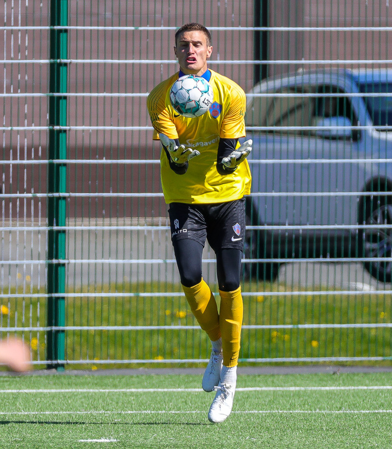 Dino Hodzic er leikmaður umferðarinnar í 2. deild karla.