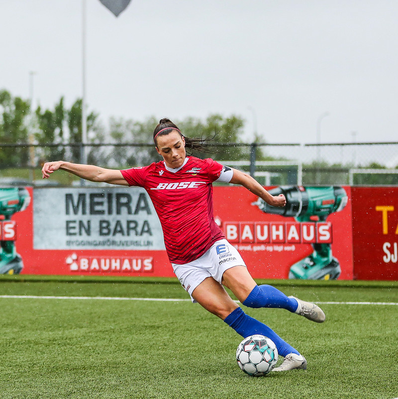 Hallbera spilaði í fyrsta sigri AIK á tímabilinu í Íslendingaslag gegn Djurgården.