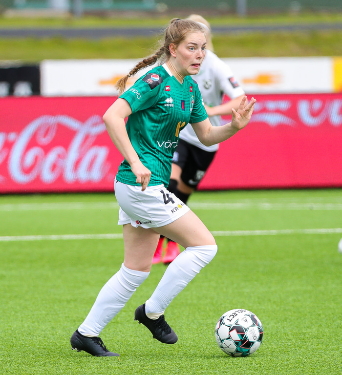 Bergþóra Sól í leik með Breiðabliki sumarið 2020
