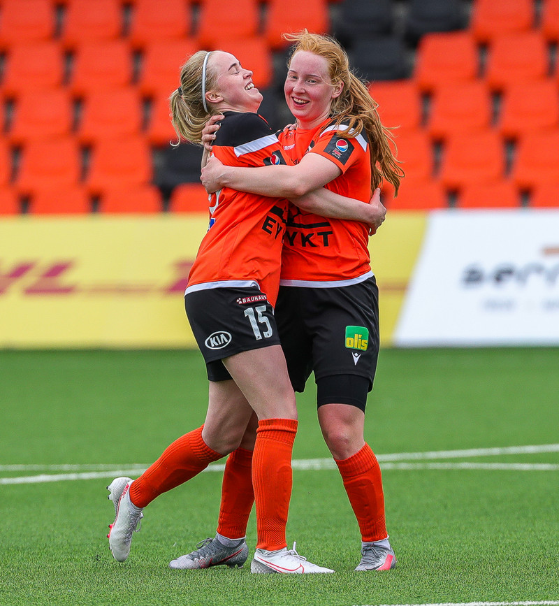 Þórdís Elva og Stefanía
