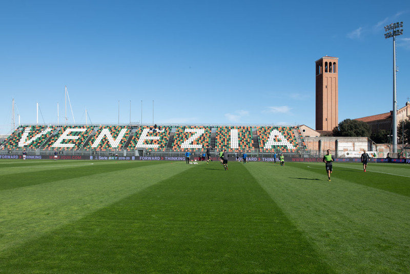 Venezia vann 1-0 sigur og er í níunda sæti B-deildarinnar.