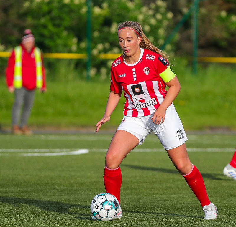 Álfhildur Rósa Kjartansdóttir, fyrirliði Þróttar