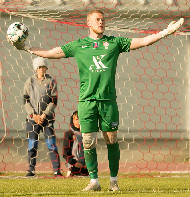 Mynd úr leiknum gegn Grindavík.