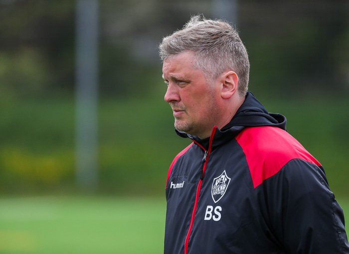 Brynjar var ekki sáttur í Mosó í dag.