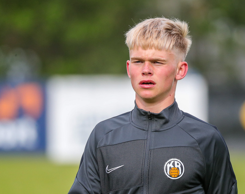Jóhannes Bjarna æfir með Norrköping