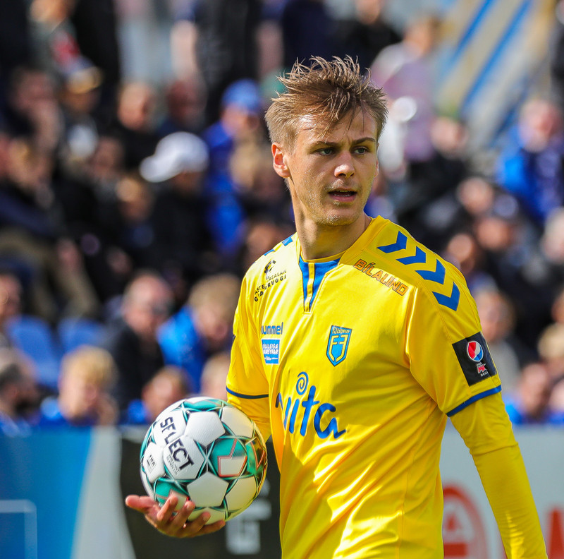Valdimar Ingi Jónsson gerði sigurmark Fjölnis