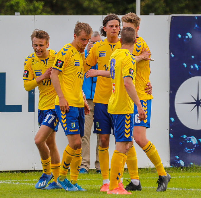 Úr leik Fjölnis og Stjörnunnar.