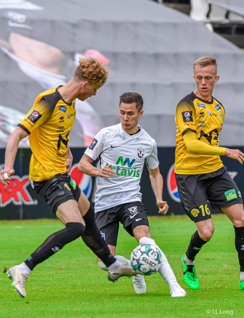 Jónatan Ingi var öflugur í sigri FH á ÍA.