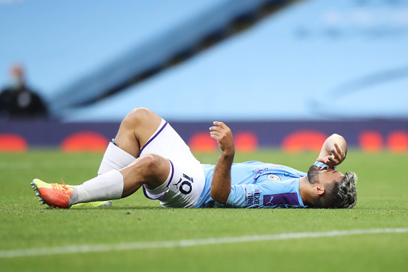 Aguero í sóttkví - Missir af næstu leikjum