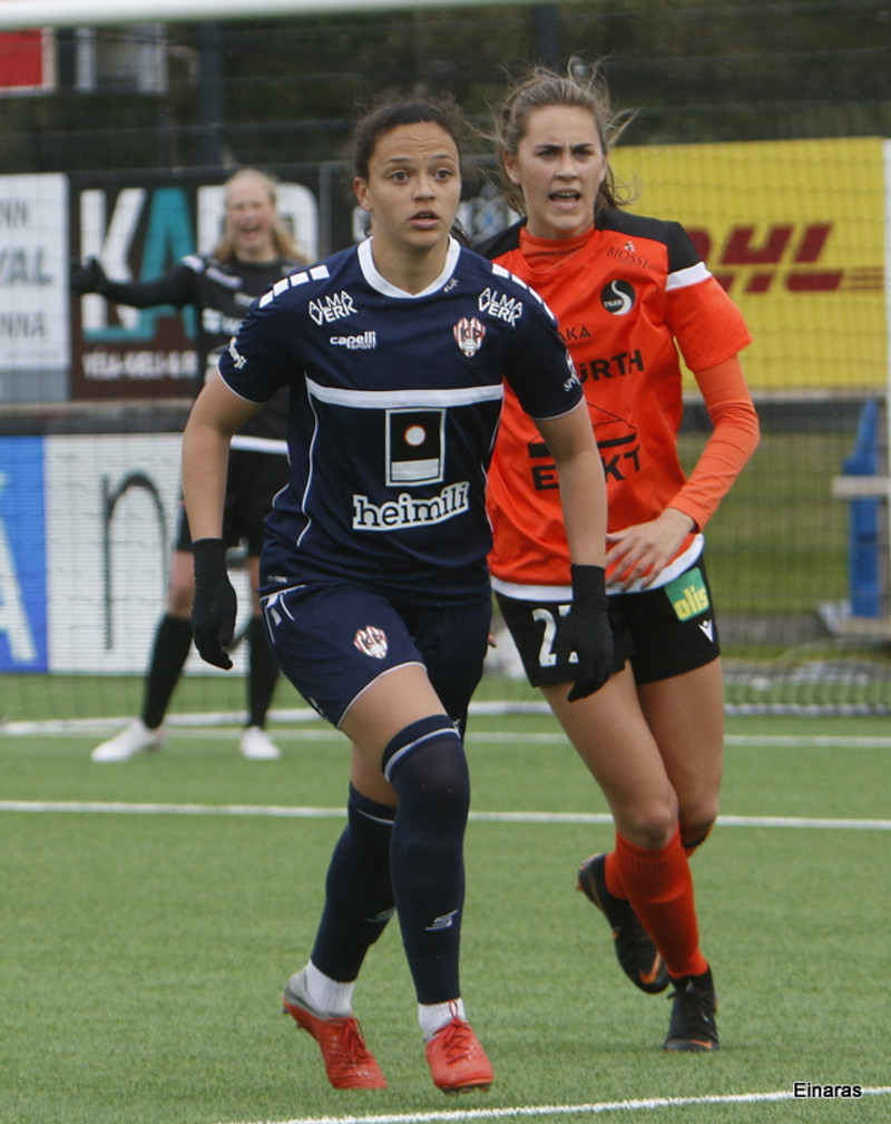 Stephanie er að koma sterk inn í Pepsi Max deildina