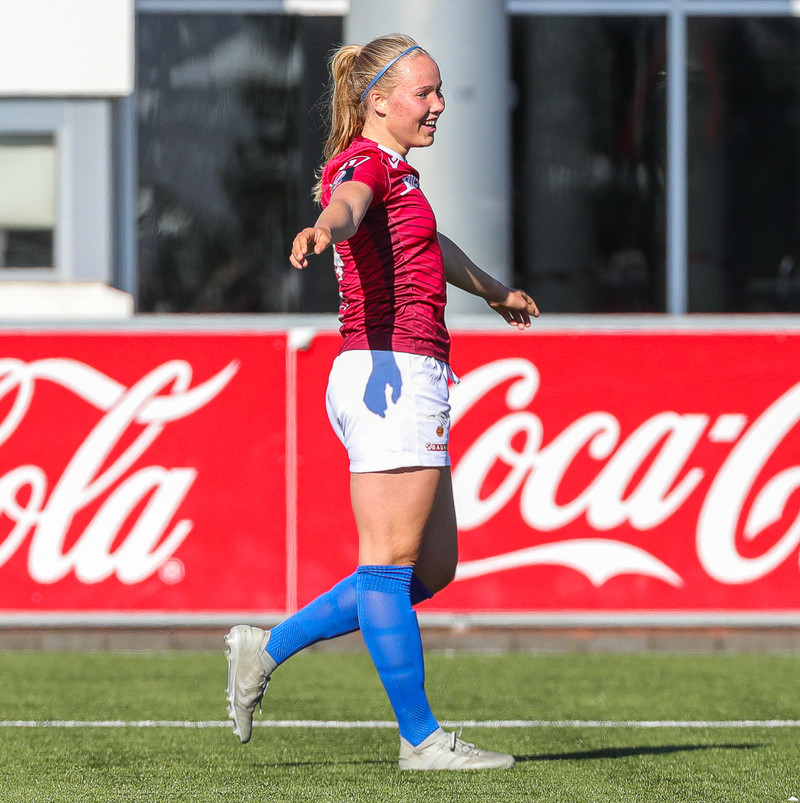 Hlín Eiríksdóttir gerði þrennu í síðasta leik og kom við sögu í skúrkasögu þáttarins