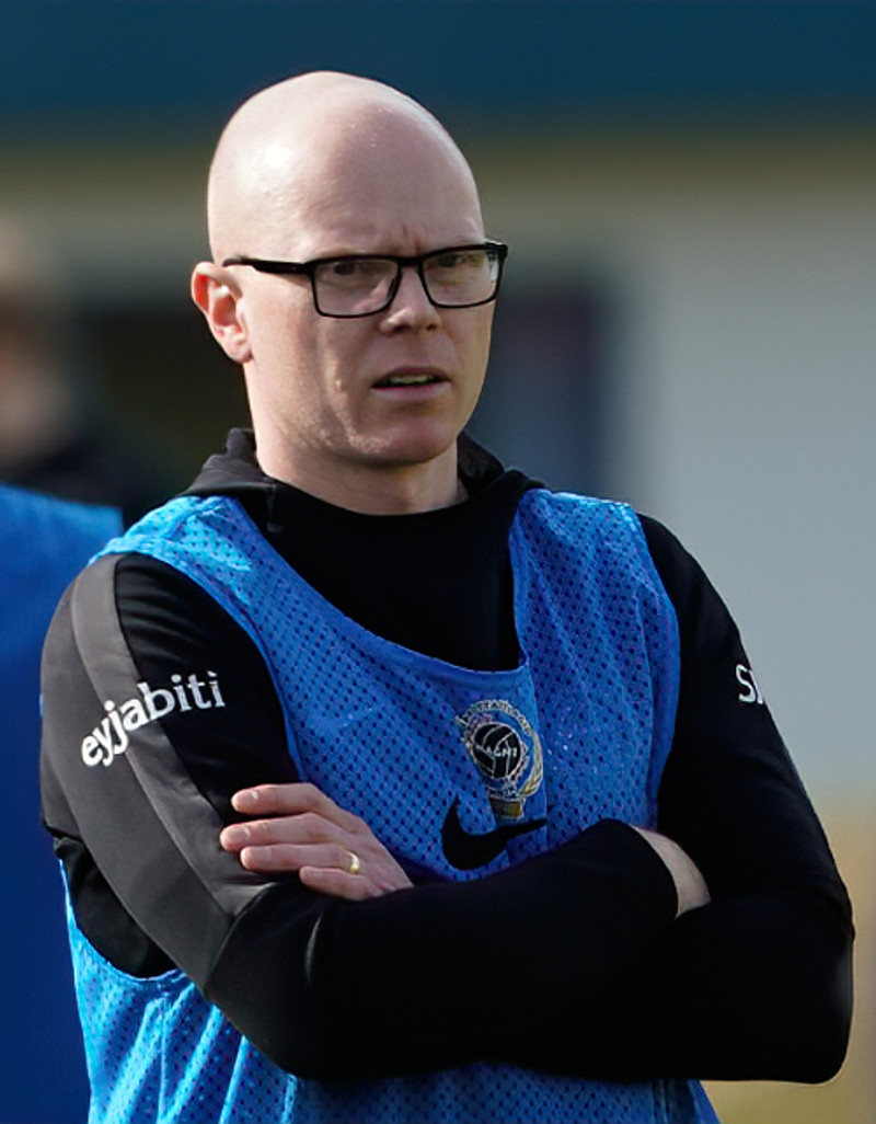 Sveinn Þór Steingrímsson þjálfari Magna