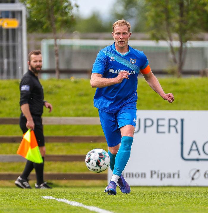 Marc McAusland fyrirliði og aðstoðarþjálfari Njarðvíkur.