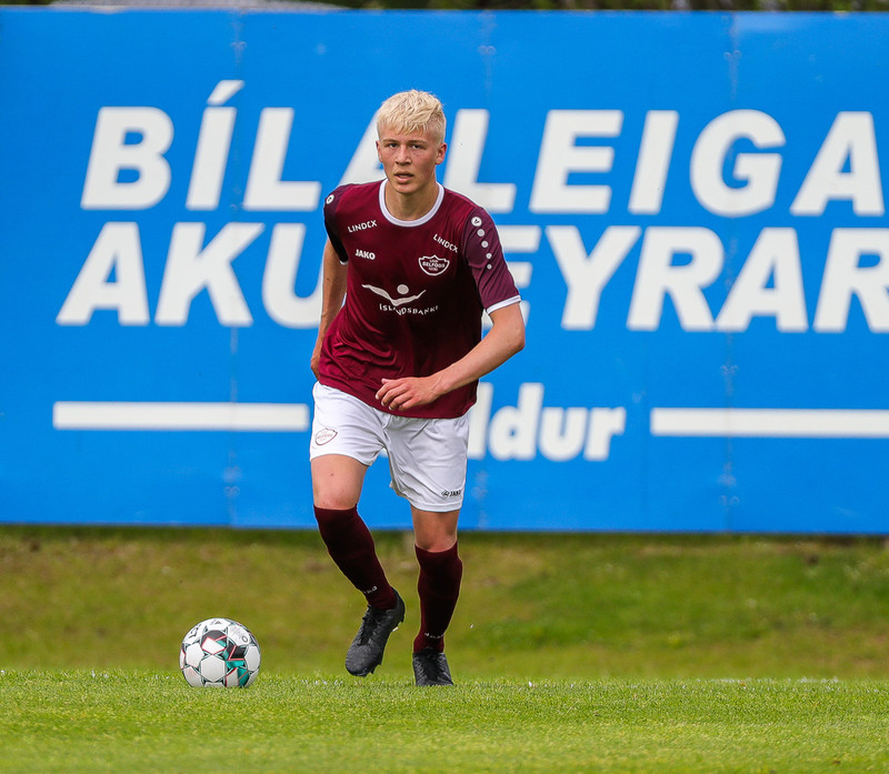Þorsteinn Aron Antonsson, sá efnilegasti.
