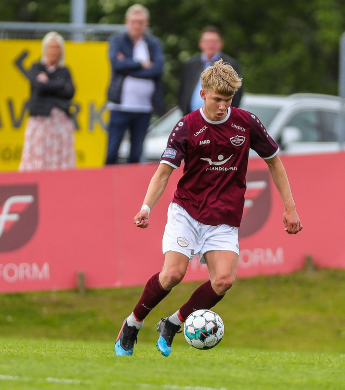 Guðmundur Tyrfingsson skoraði seinna mark Selfoss í leiknum.