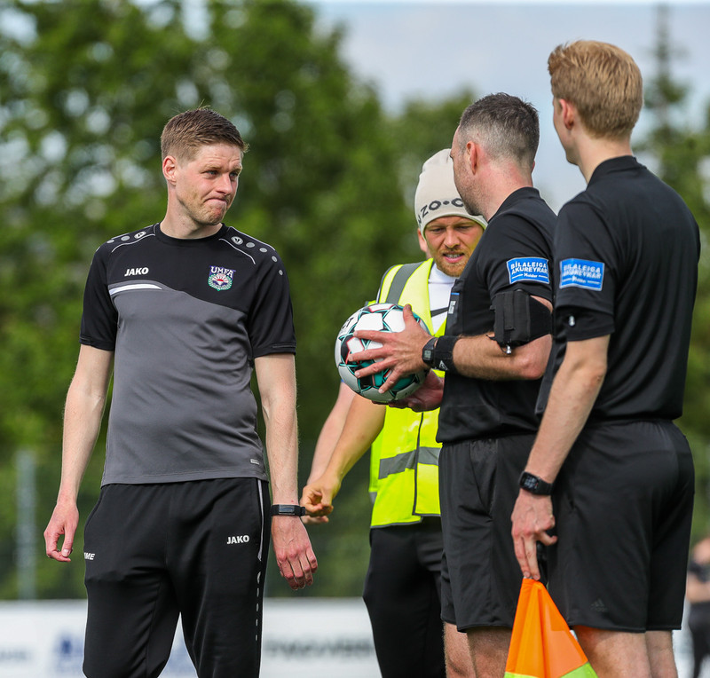 Magnús Már Einarsson þjálfari Aftureldingar