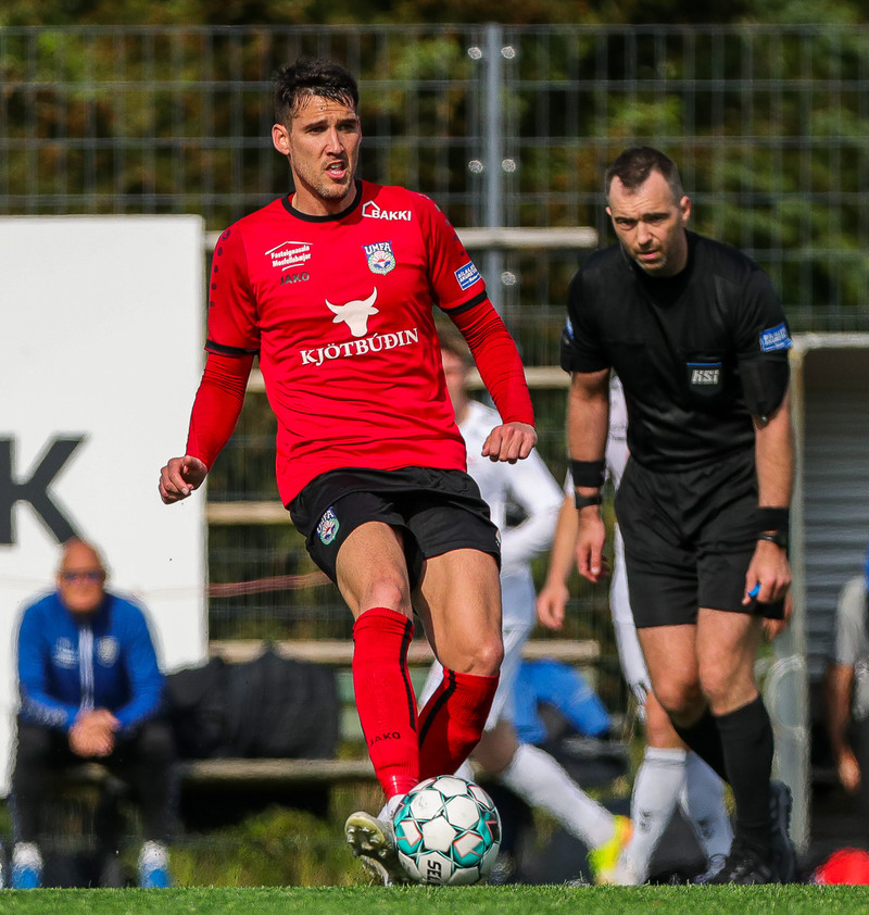Alejandro Zambrano samdi við Dalvík/Reyni.