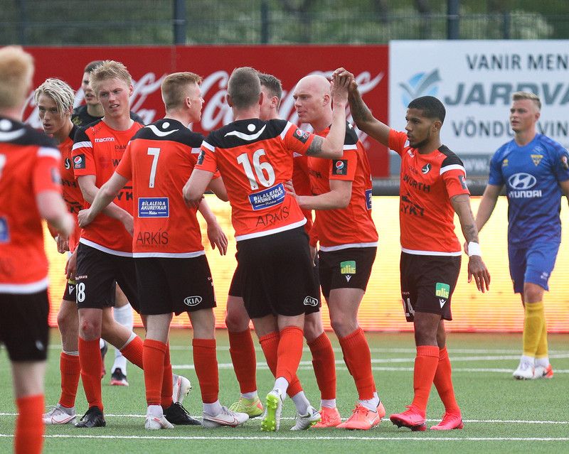Myndaveisla 1: Fylkir vann Gróttu