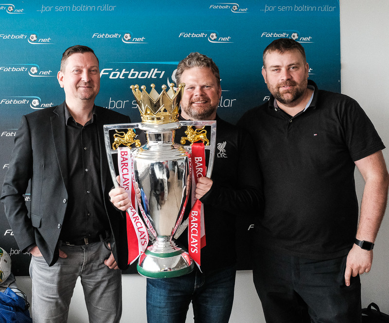 Sigursteinn Brynjólfsson, Magnús Þór Jónsson og Einar Matthías Kristjánsson.