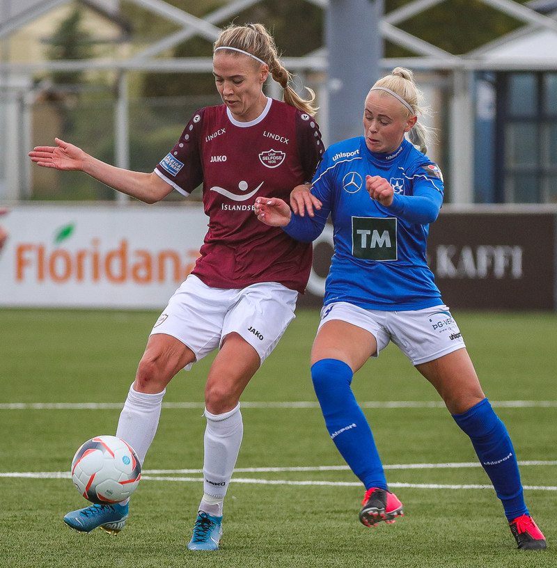 Myndaveisla: Selfoss vann Stjörnuna í fimm marka leik