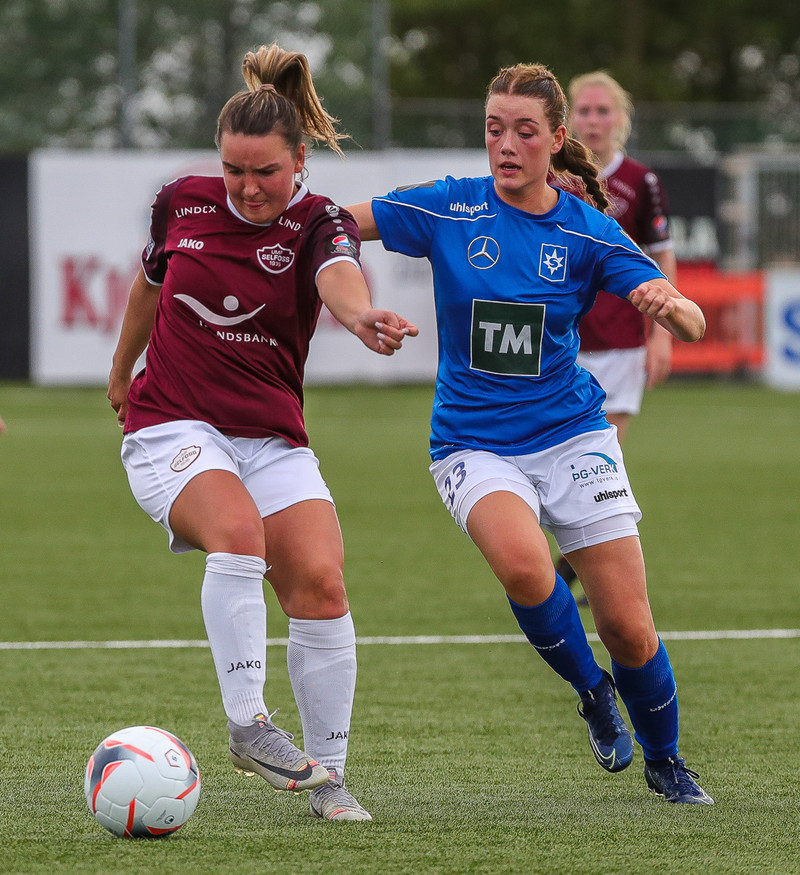 Myndaveisla: Selfoss vann Stjörnuna í fimm marka leik