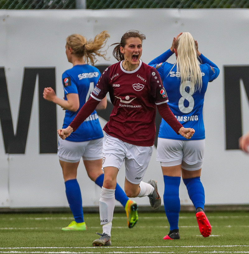 Myndaveisla: Selfoss vann Stjörnuna í fimm marka leik