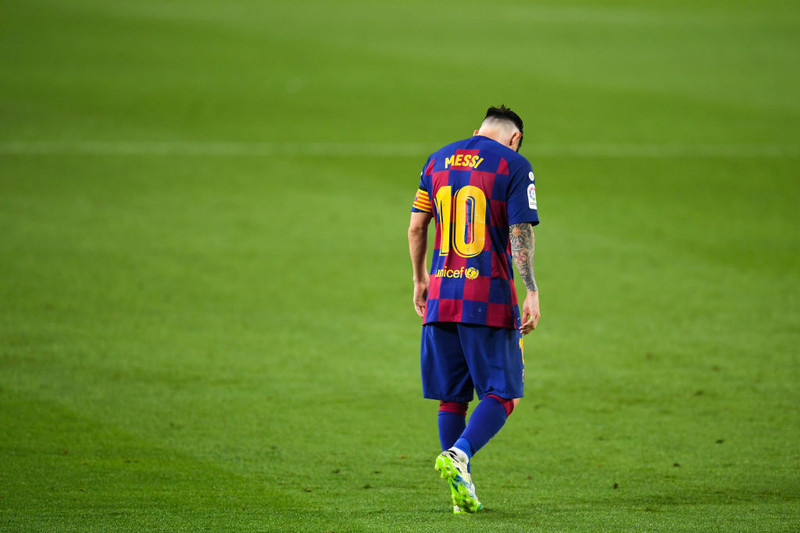 Messi mættur aftur á æfingasvæði Barcelona