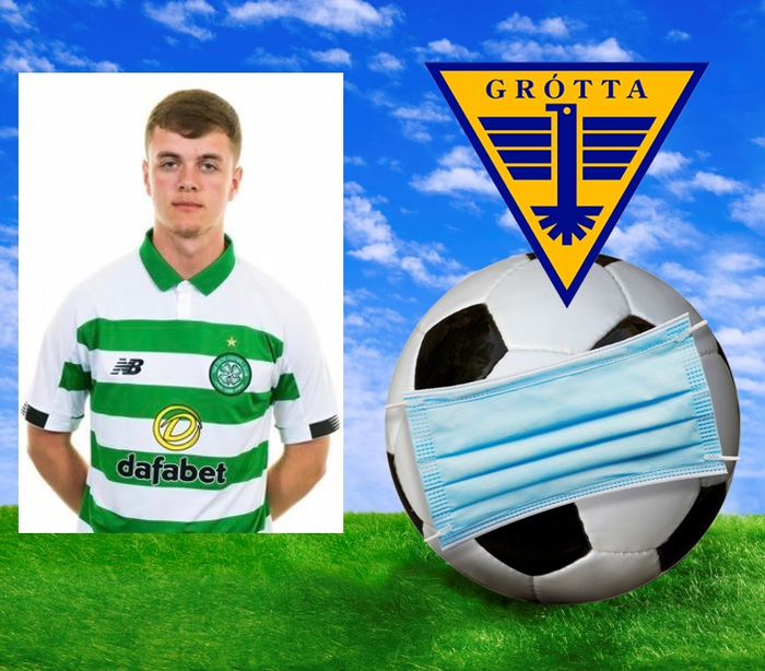 Kieran McGrath, nýr leikmaður Gróttu.