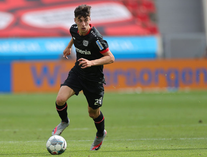 Kai Havertz, leikmaður Bayer Leverkusen.