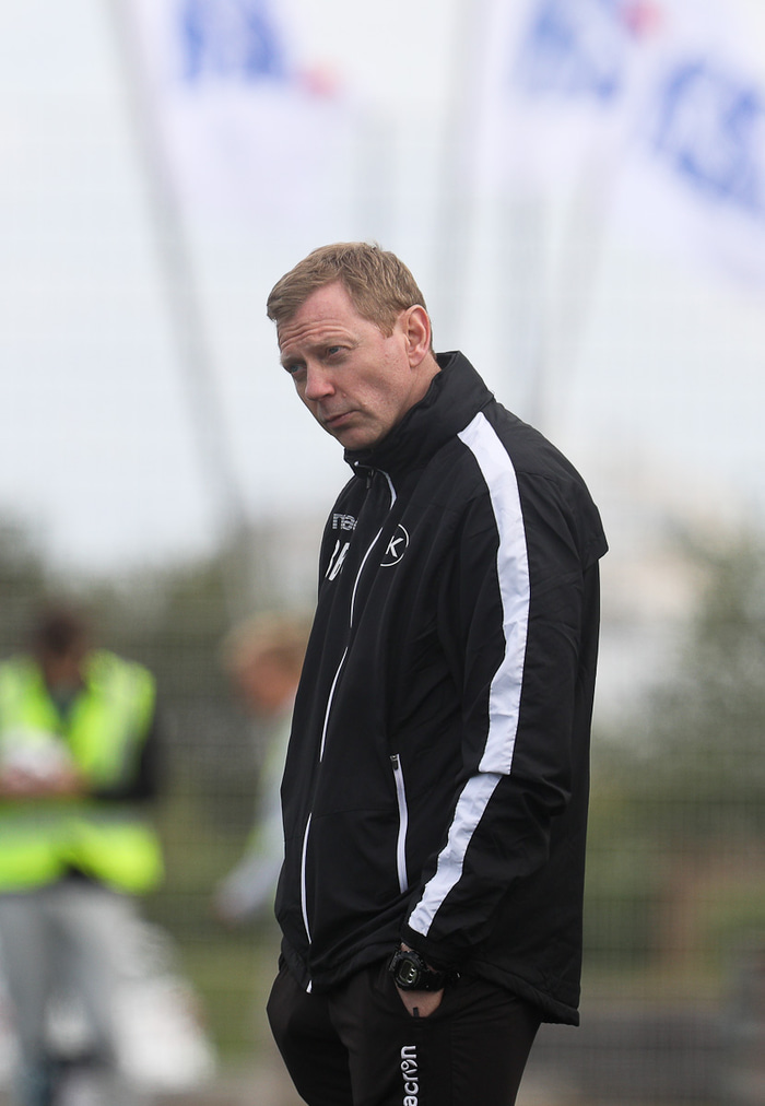 Brynjar Björn Gunnarsson þjálfari HK.