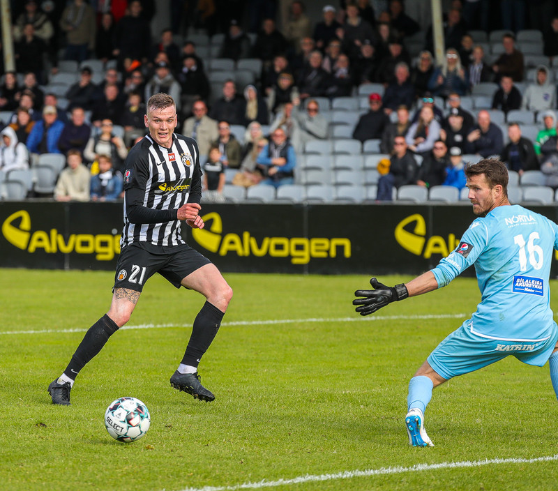 Kristján Flóki Finnbogason skoraði gegn Víkingi.