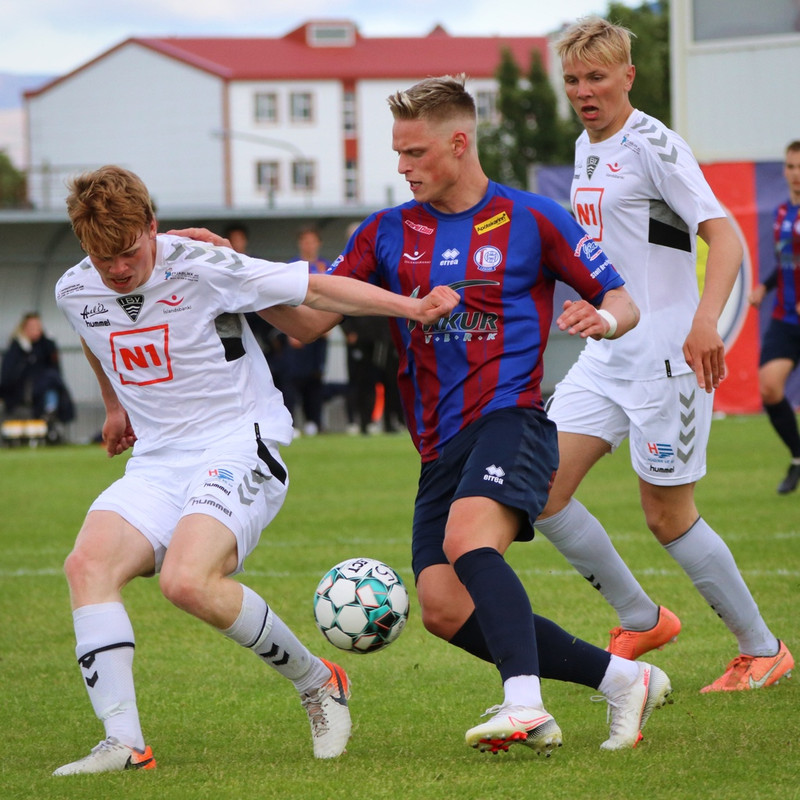 Myndaveisla: ÍBV vann Leikni í Breiðholtinu