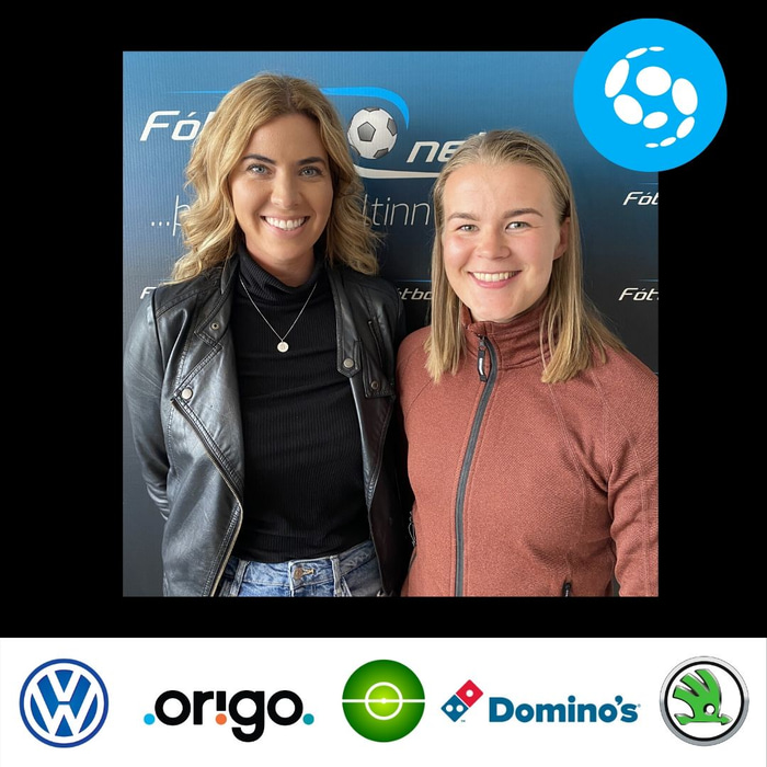 Knattspyrnuþjálfararnir Bára Kristbjörg og Steinunn Sigurjóns eru gestir Heimavallarins að þessu sinni