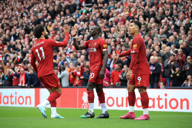 Þríeyki Liverpool er alltaf skeinuhætt.