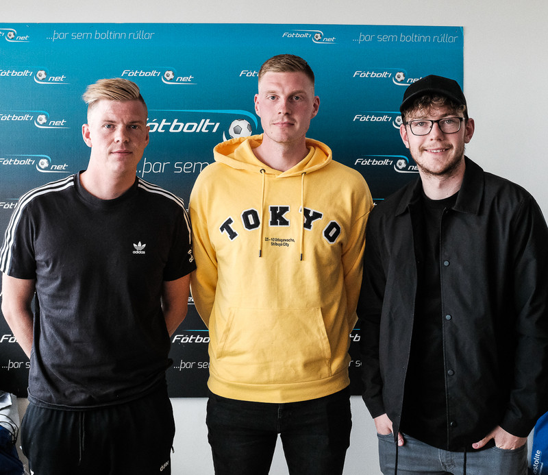 Óskar, Þórarinn og Sverrir.