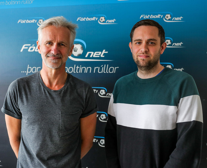 Jón Kaldal og Engilbert Aron Kristjánsson.