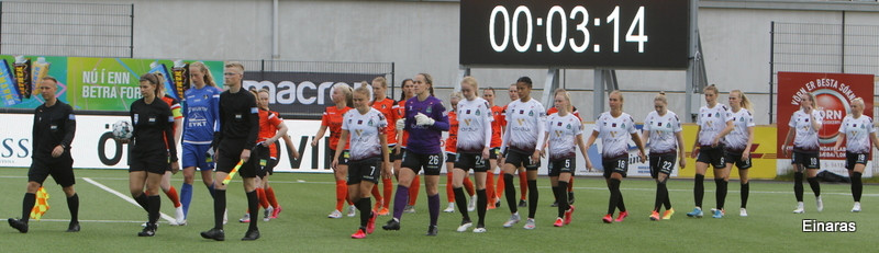 Myndaveisla: Breiðablik sló Fylki út í fyrrakvöld