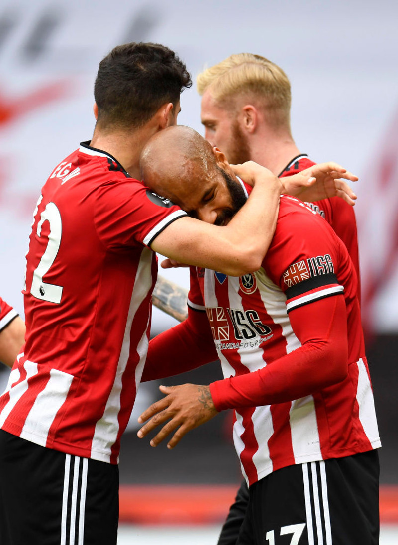 David McGoldrick skoraði fyrstu tvö deildarmörkin í sigrinum á Chelsea