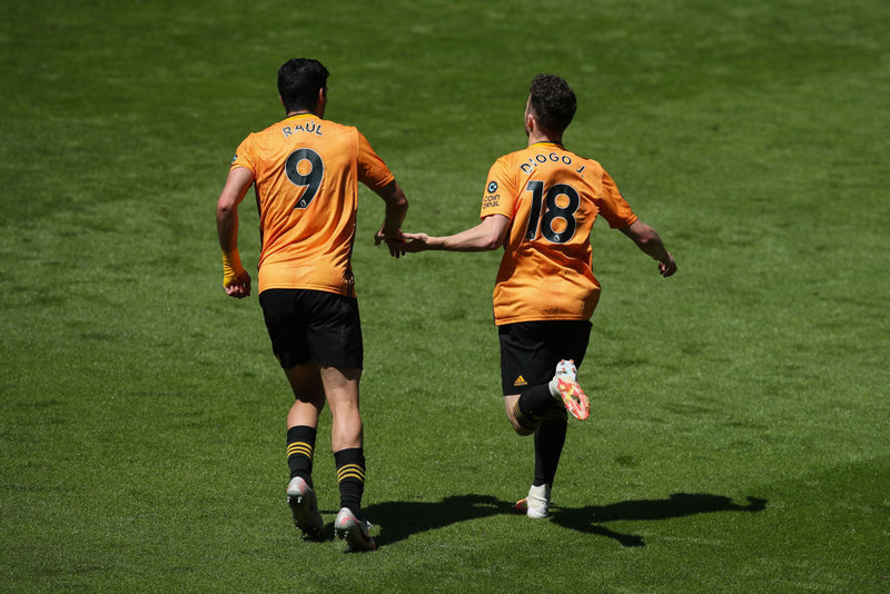Jimenez og Jota skoruðu í dag.