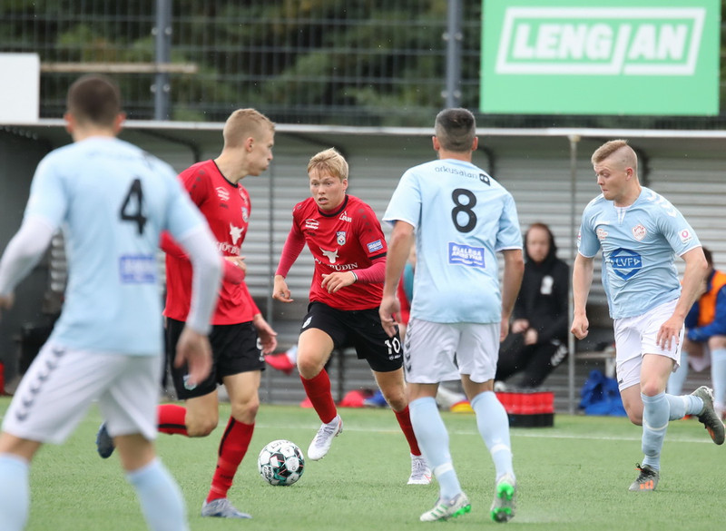 Myndaveisla: Afturelding vann Leikni F