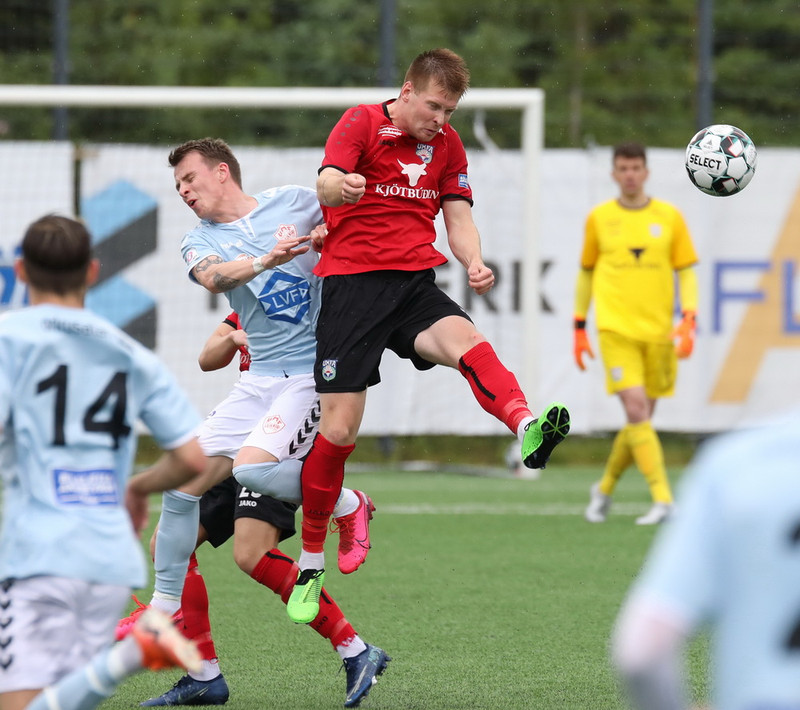 Myndaveisla: Afturelding vann Leikni F
