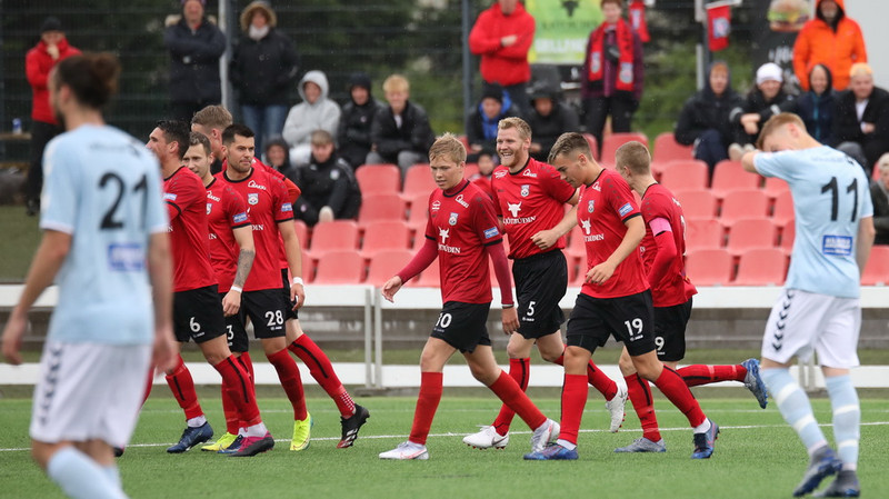 Myndaveisla: Afturelding vann Leikni F
