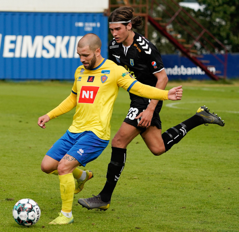 Myndaveisla: Jafntefli KA og Fjölnis