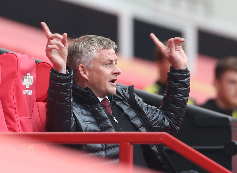 Ole Gunnar Solskjær, stjóri Man Utd.
