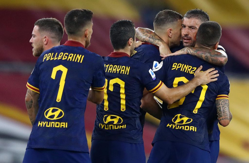 Roma sigraði í kvöld.