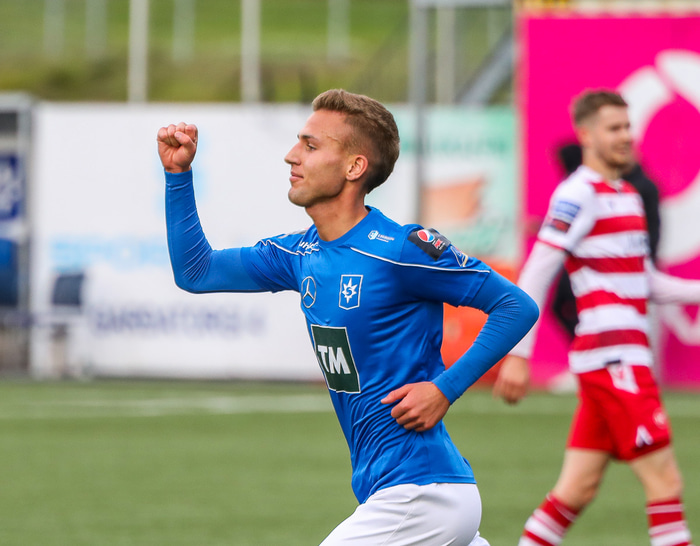 Sölvi skoraði níu mörk í 51 leik í deild og bikar með Stjörnunni