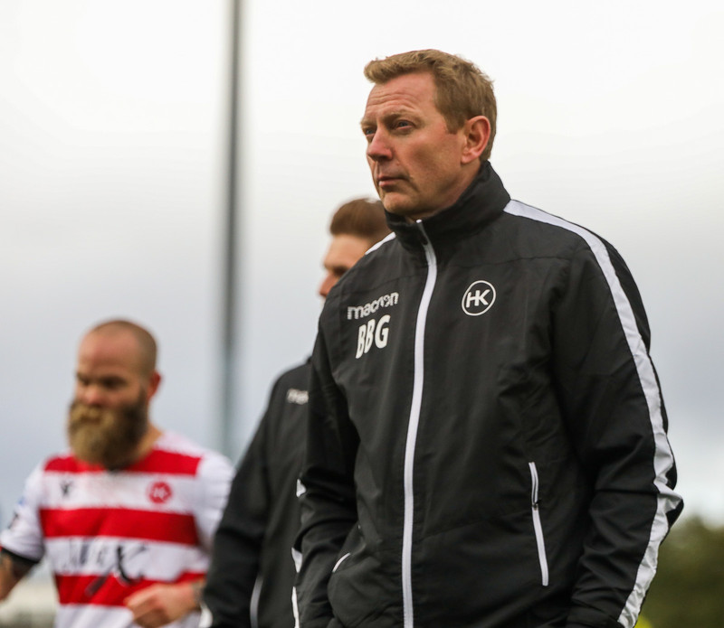 Brynjar Björn Gunnarsson þjálfari HK.