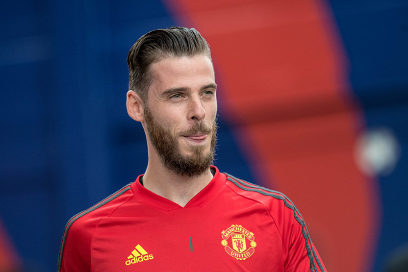 De Gea hissa á tvífara sínum í Skotlandi