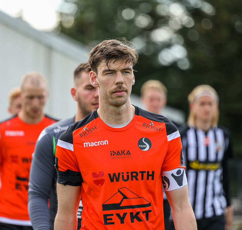 Ásgeir Eyþórsson er lykilmaður í vörninni.