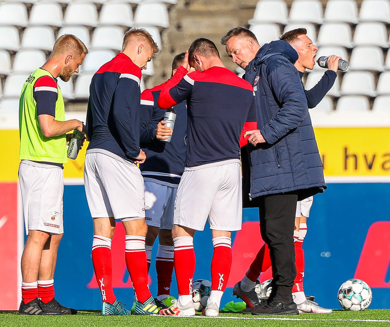 Myndaveisla: Valur vann stórleik við Blika